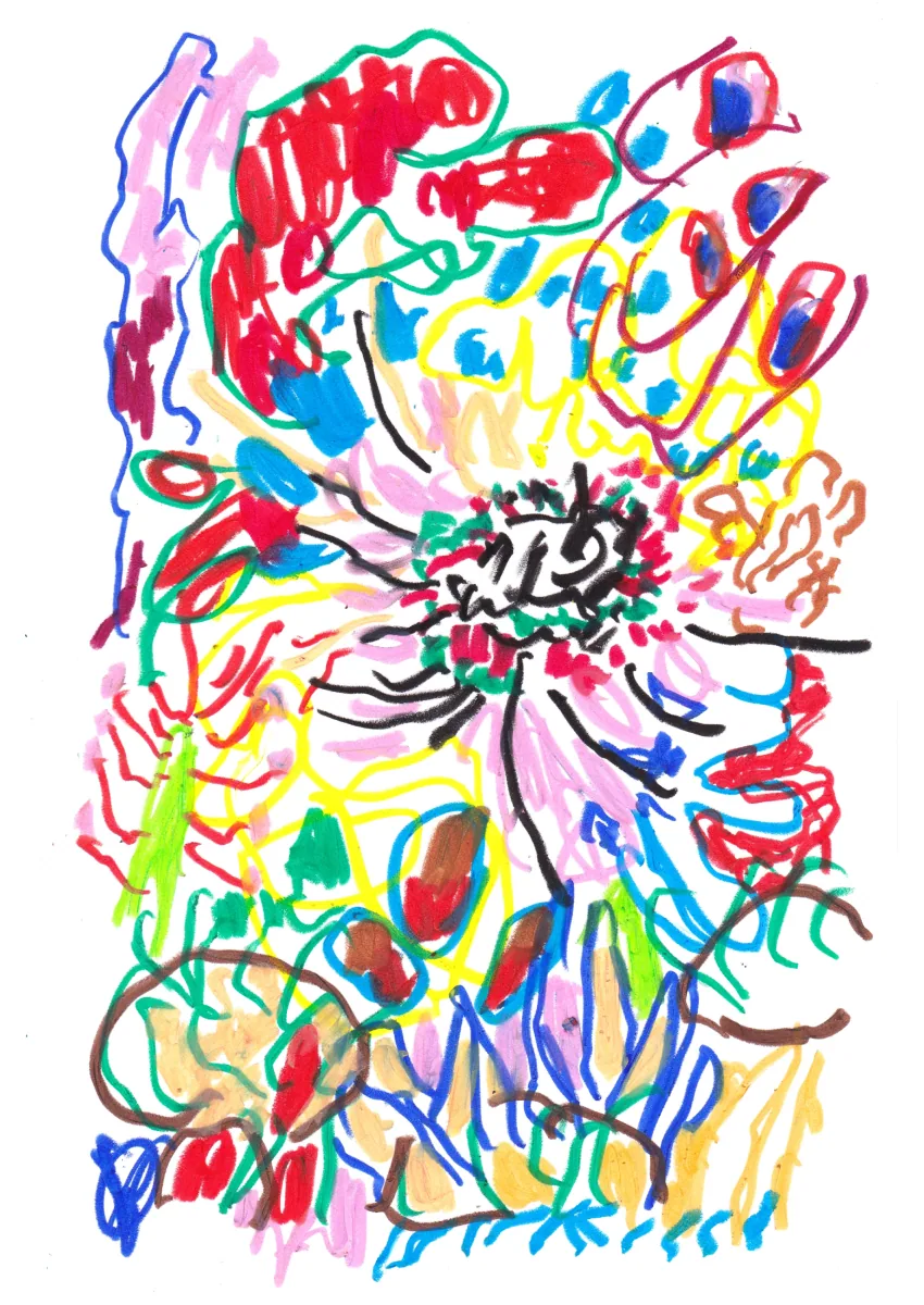 Raising a flower in a mine field by Amber Vittoria