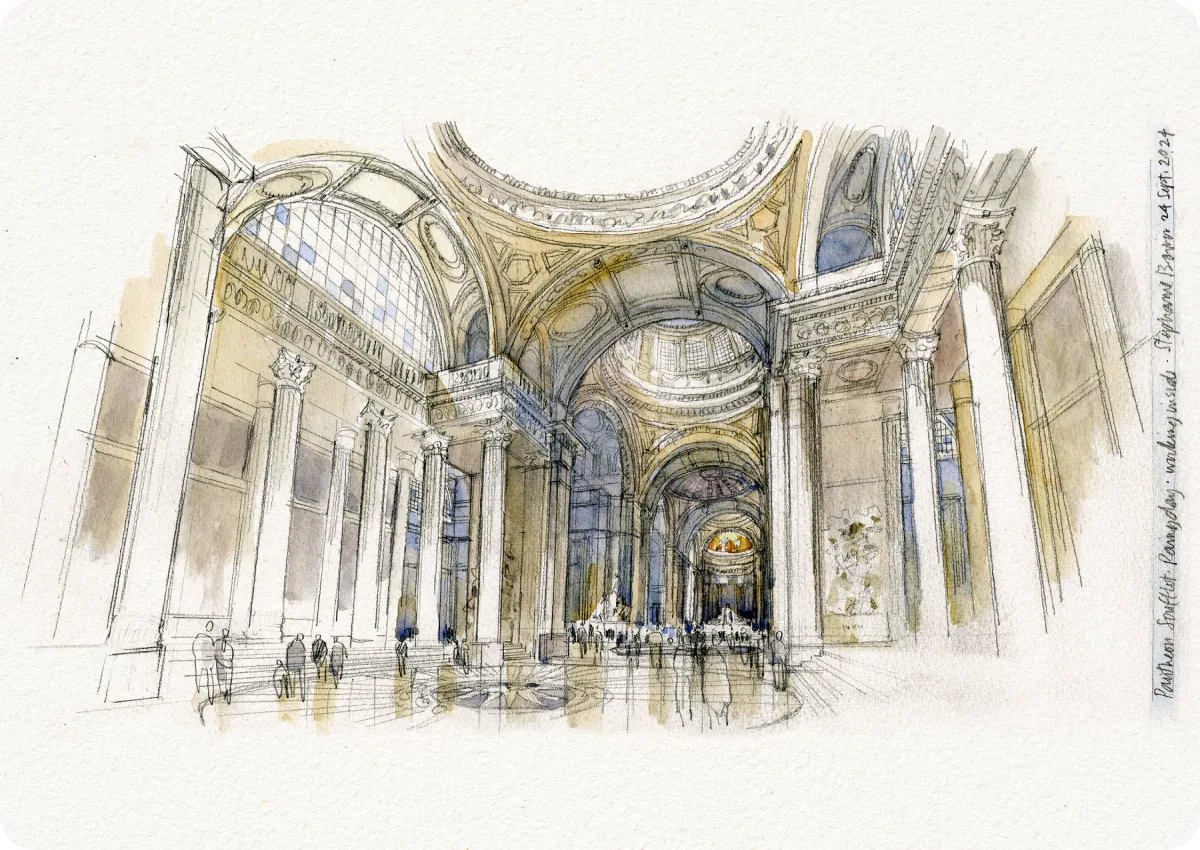 Pantheon, Paris by Stephanie Bower